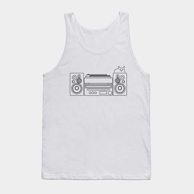 HiFi Tank Top by bulografik